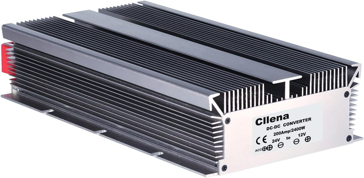 DC 24V to 12V Step Down Converter Voltage Regulator 200A 2400W Waterproof H621