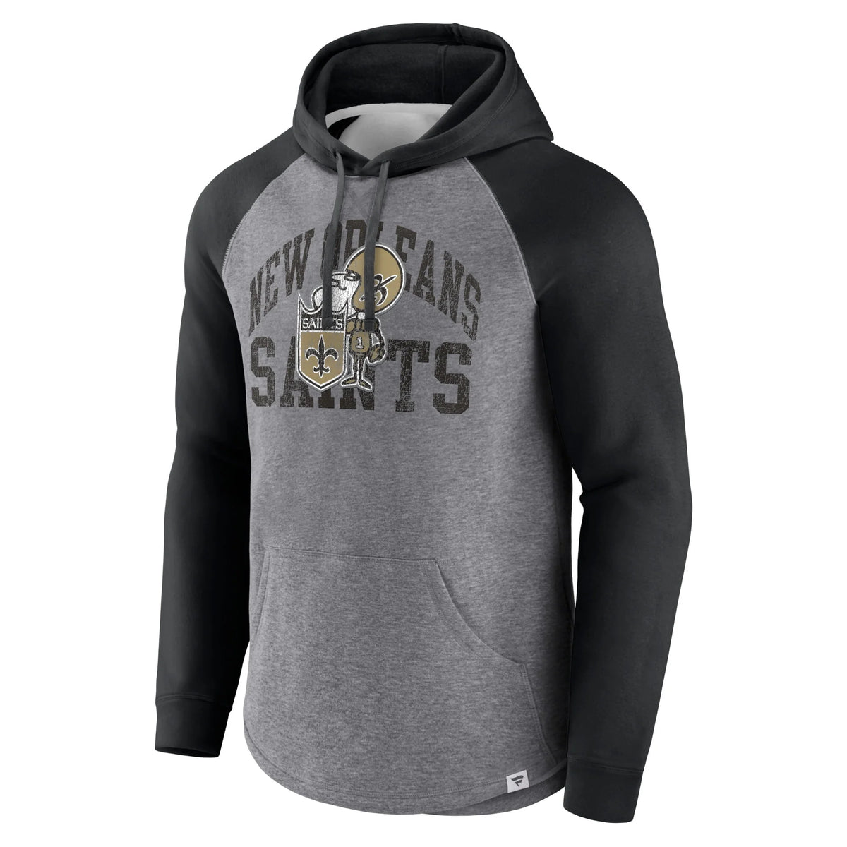 Heather Gray Raglan Pullover Hoodie W739920