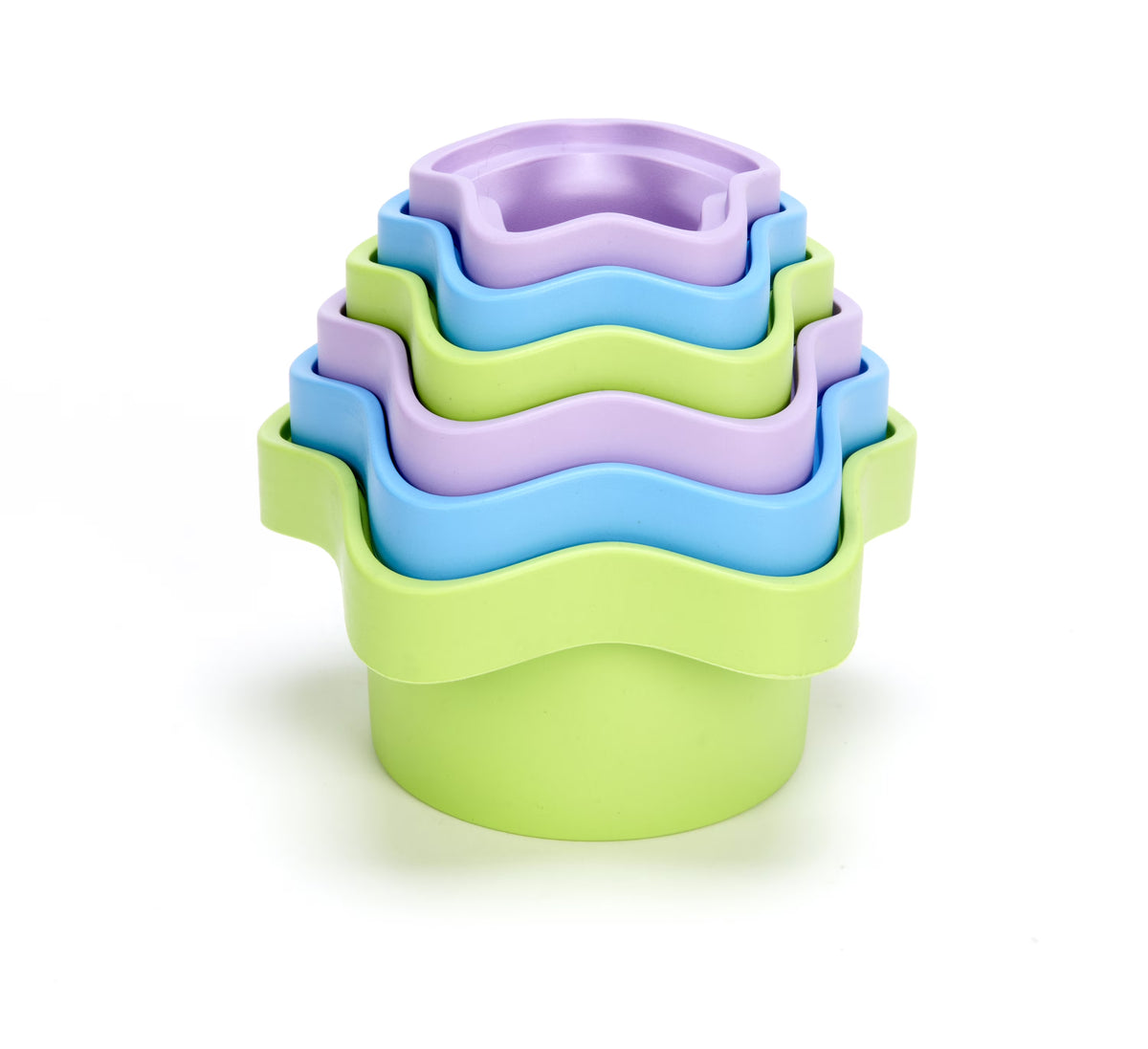 Stacking Cups Bath Toy Made from 100% Recycled Plastic W728