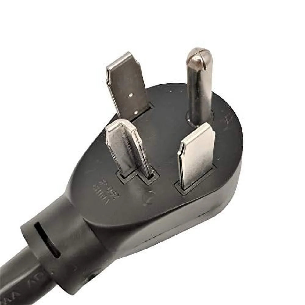 Adapter Cord 4 Prong Dryer Plug 14-30P to 14-60R Welder Receptacle, 30A, 125V/250V 1.5FT S489588