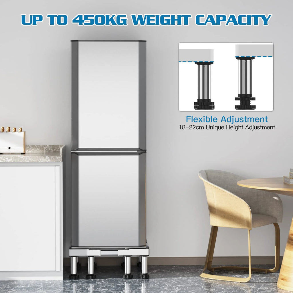 Mini Fridge Stand with 8 Adjustable Feet E268