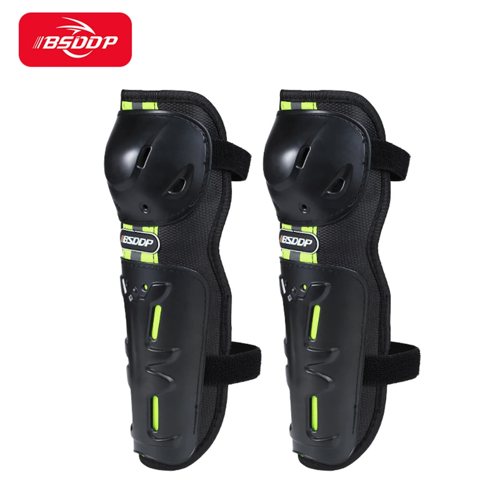 Motorcycle Knee Pads 4 Piece Set Elbow Knee Protection Reflective Breathable Protective Gear X720684