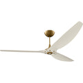 84 Ceiling Fan With Cream Blades And Gold Finish T1500