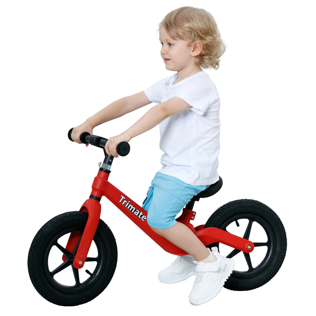 Red No Pedal Toddler Balance Bike 12 Inflated Tire T198440