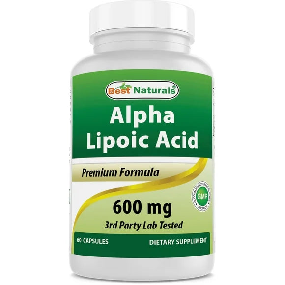 Alpha Lipoic Acid 600 mg 60 Capsules U37358