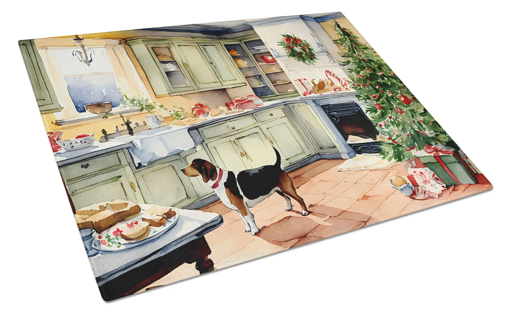 Christmas Cookies Glass Cutting Board 12 in x 15 in Q515799