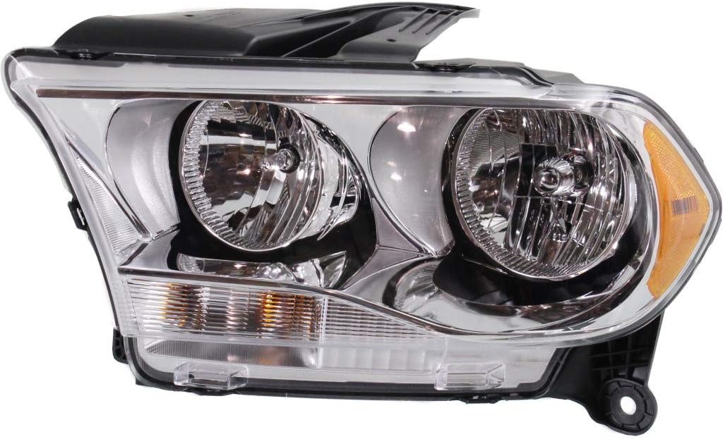 Dodge Durango Headlight 2011 2012 2013 Driver Side with Bulbs V51243