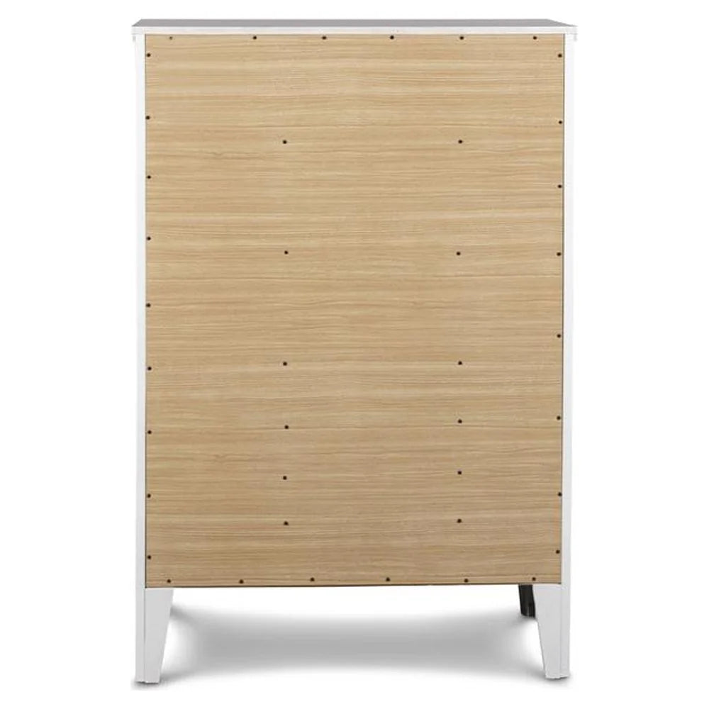 White Solid Wood Chest I35135