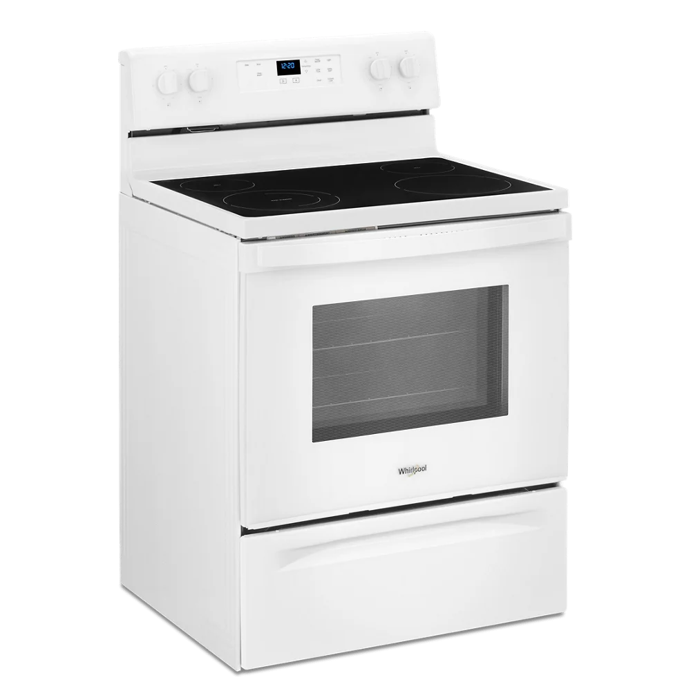 30" Wide 5.3 Cu. Ft. Free Standing Electric Range White J941259