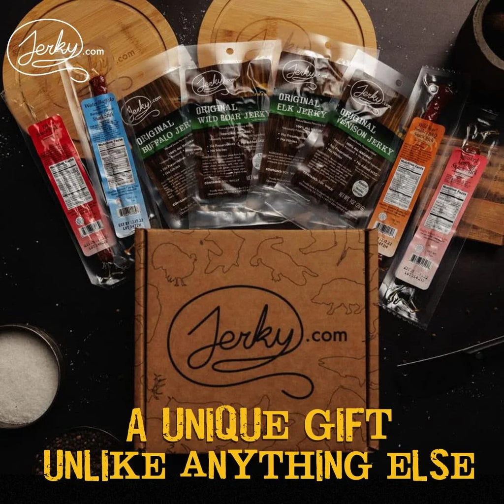 8 Piece Exotic Jerky & Meat Sticks Gift Set K687