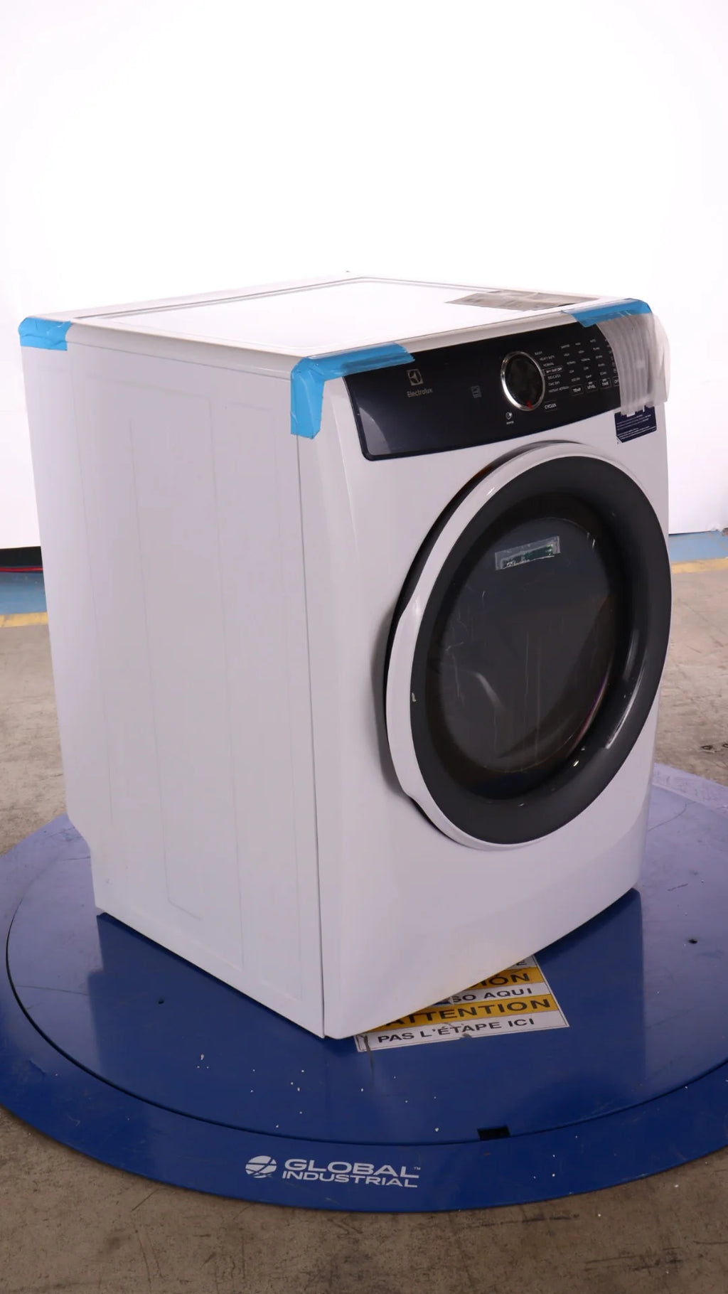 8.0 Cu. Ft. White Front Load Electric Dryer N408