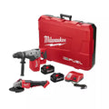 18-Volt Lithium-Ion Brushless Cordless 1-9/16 in. SDS-Max Rotary Hammer Kit with Two 8.0Ah Batteries & Grinder U367
