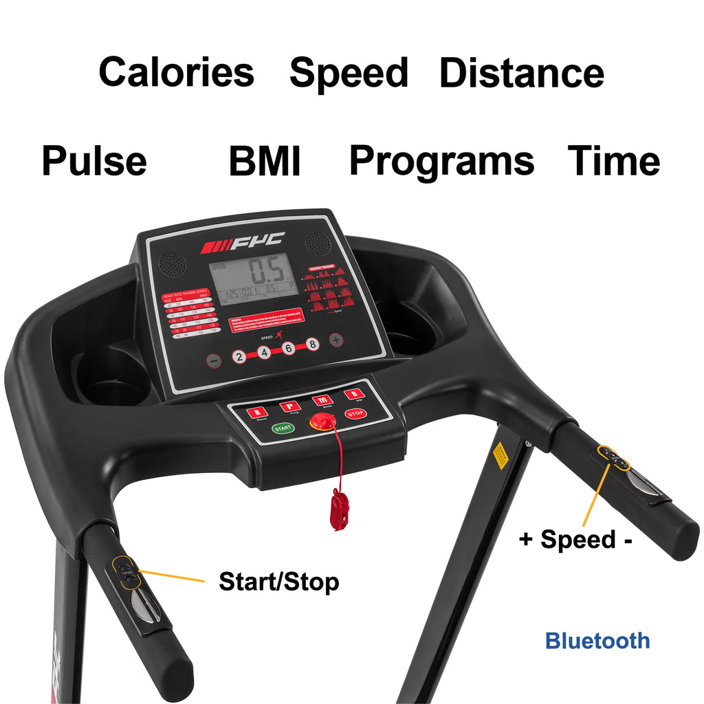Folding Electric Treadmill with Incline S290947