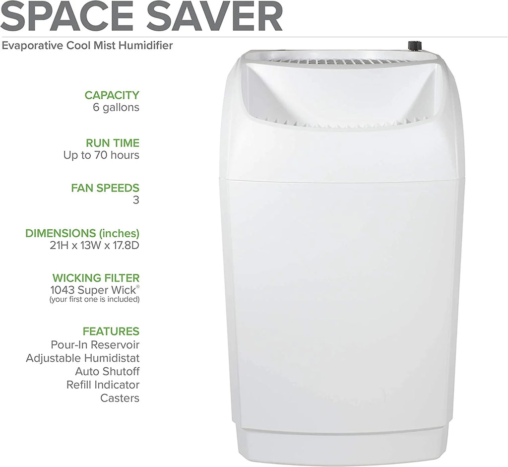 Space-Saver Evaporative Whole House Humidifier N6096