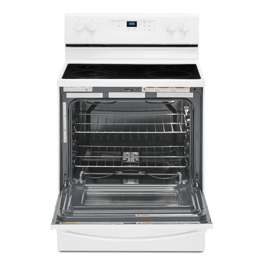 30" Wide 5.3 Cu. Ft. Free Standing Electric Range White J941259