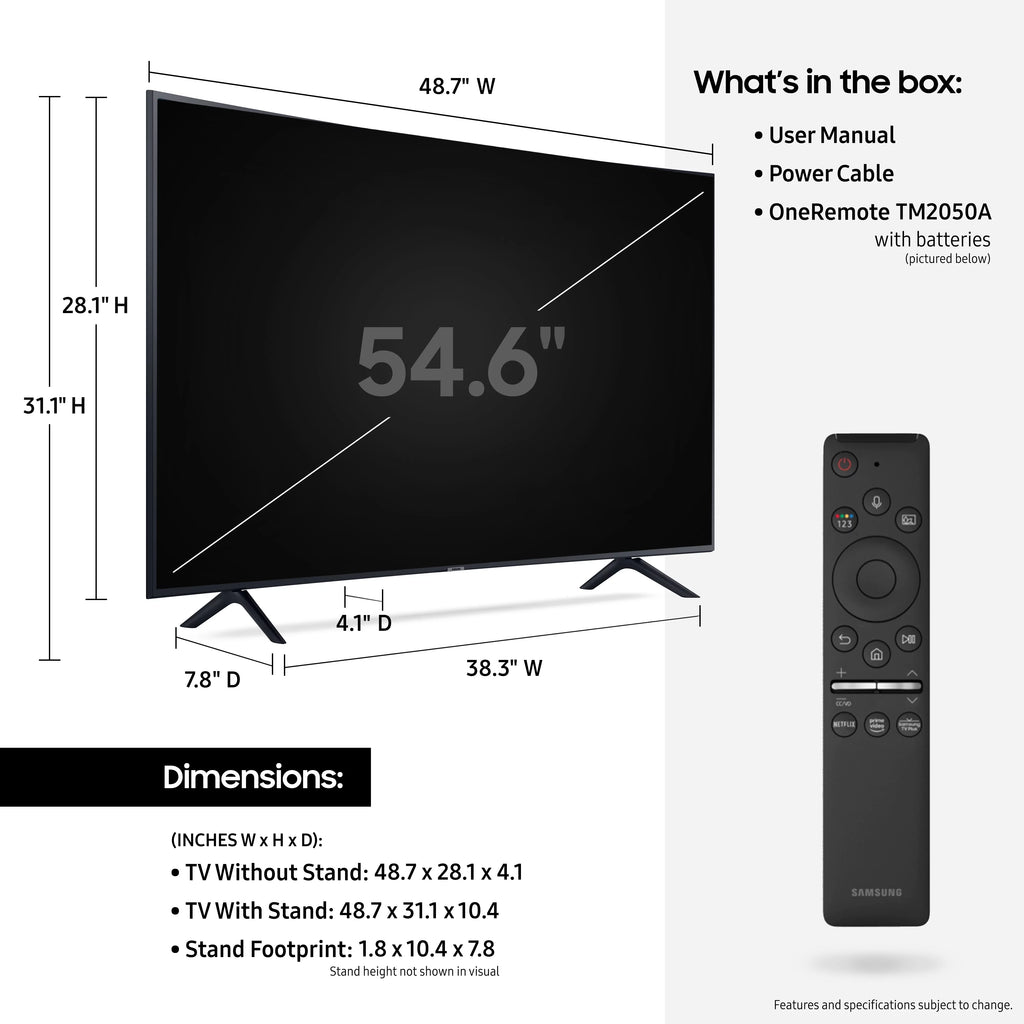 55 Class Curved 4K UHD LED Smart TV N32029