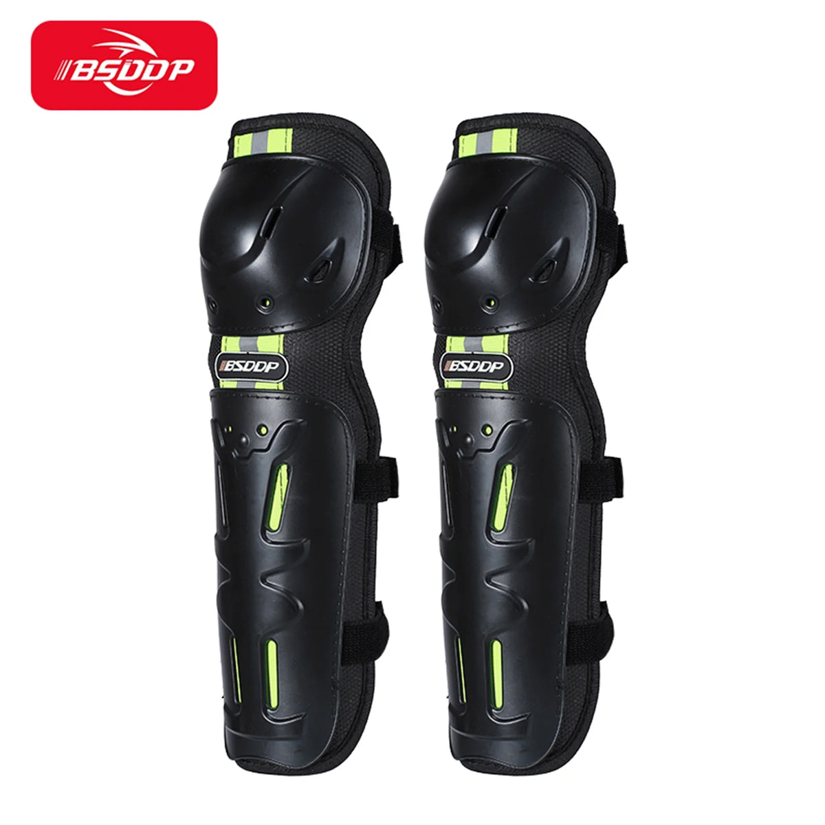 Motorcycle Knee Pads 4 Piece Set Elbow Knee Protection Reflective Breathable Protective Gear X720684