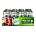 Wide Mouth Quart Canning Jars with Lid 12 Count M299