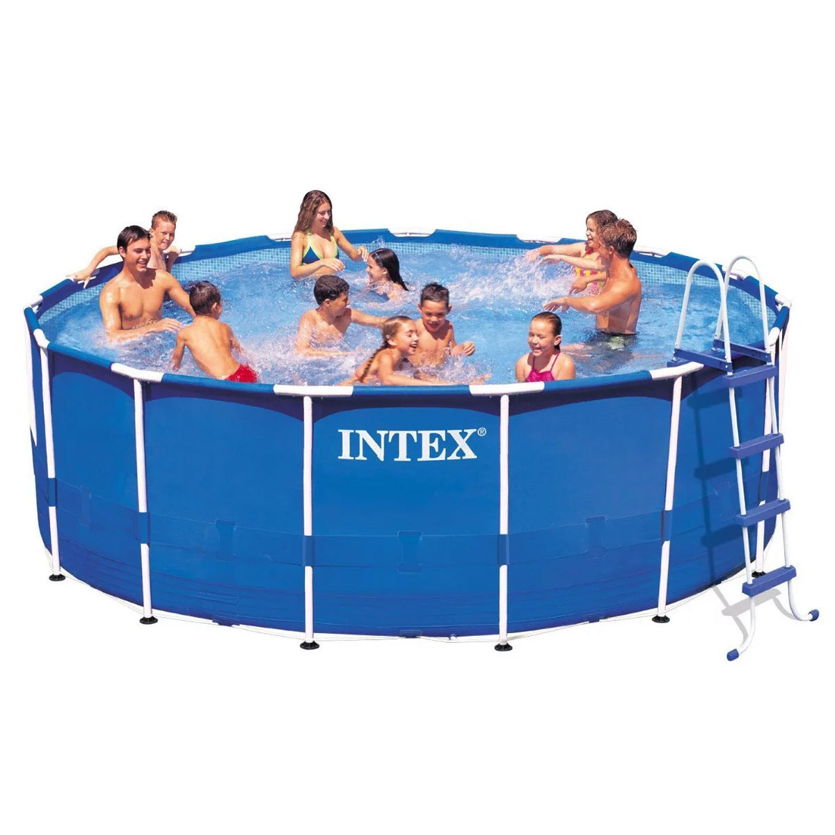 15-Feet by 48-Inch Metal Frame Pool Set P76683