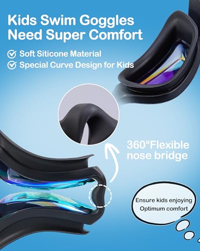 Kids Swim Goggles, Pack of 2 B4045