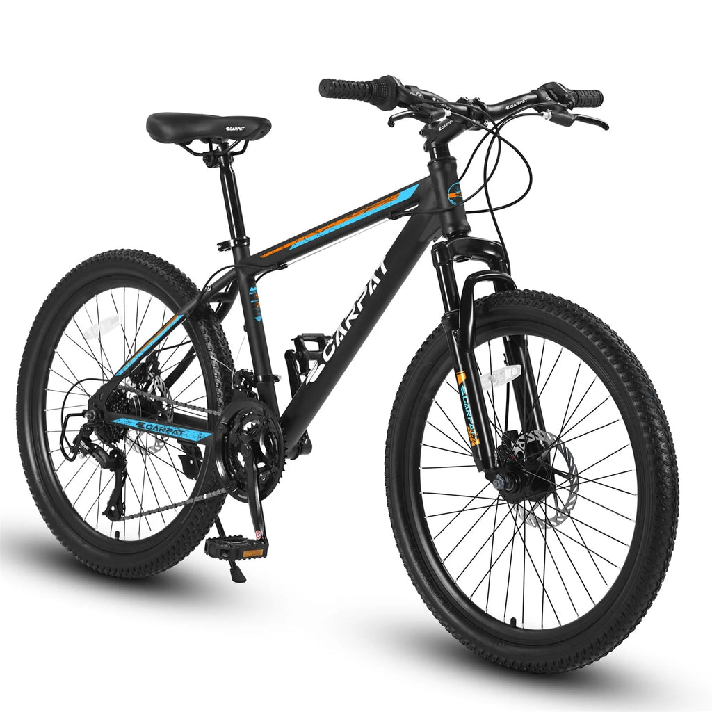 Orange 21 Speed High-carbon Steel Mountain Bike G410