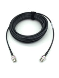 12G 4K HD SDI BNC - BNC Cable Belden 4855R Mini RG59 (150ft, Black) L651