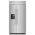 Built-In Side by Side Refrigerator in Stainless Steel E41056