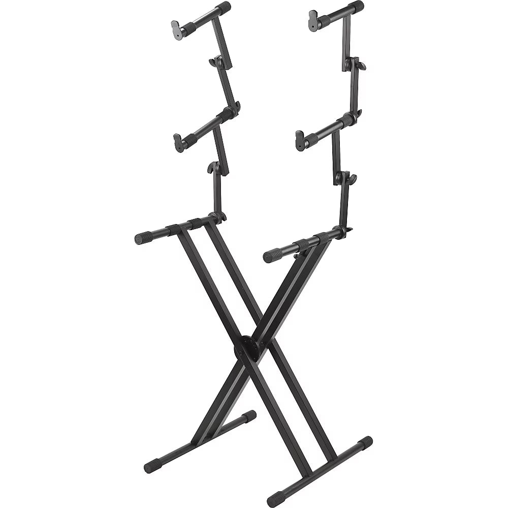 3-Tier Double X-Braced Keyboard Stand F329680