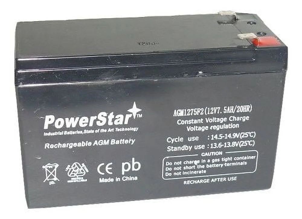 12V 7.5 to 9Ah SLA Battery M38079