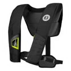 Black/Fluorescent Yellow-green Manual Inflatable PFD I727000