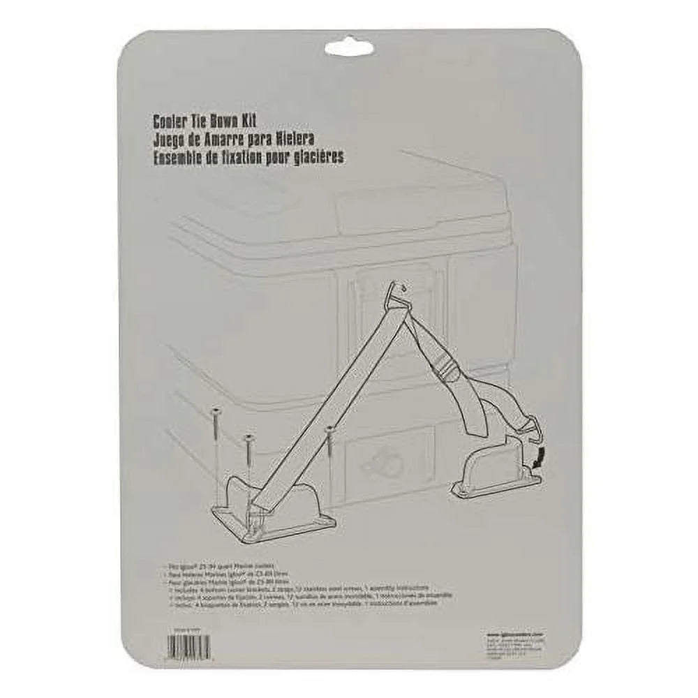 Metal Cooler Tie Down Kit H662