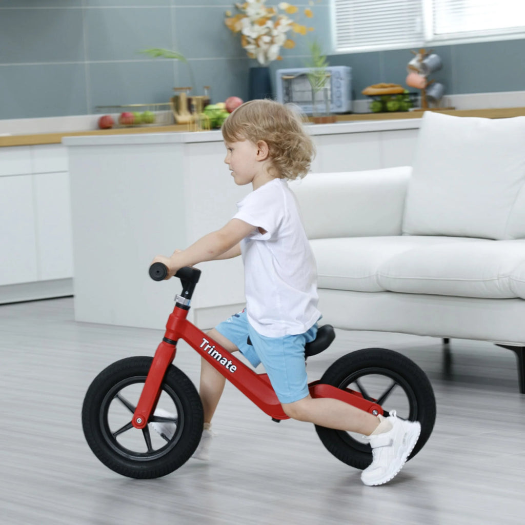 Red No Pedal Toddler Balance Bike 12 Inflated Tire T198440
