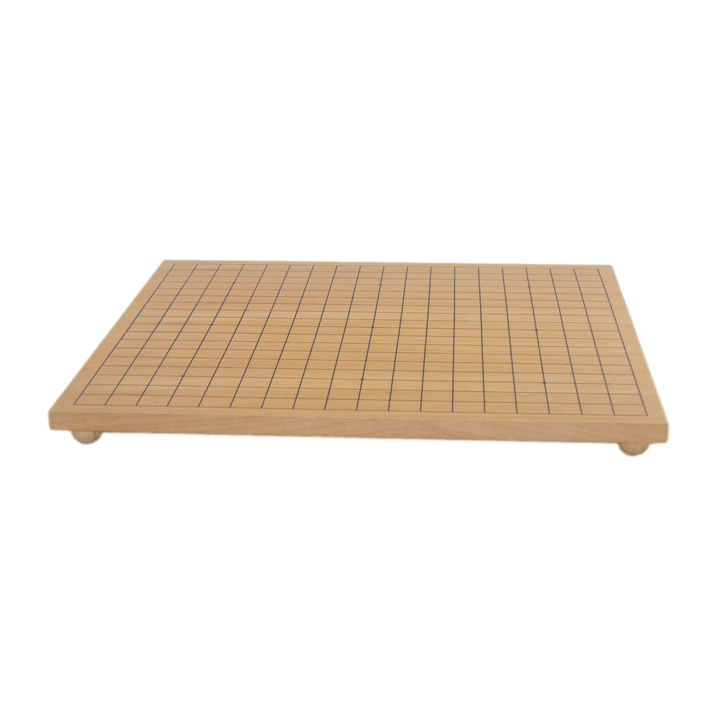 Maple Wood Veneer Go Board with Wooden Ball Feet Y6352