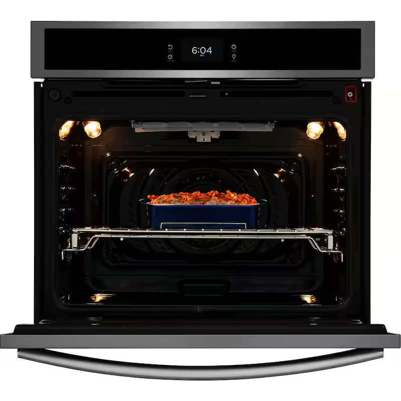 30 in. Single Electric Built-In Wall Oven with Total Convection in Stainless Steel E6053