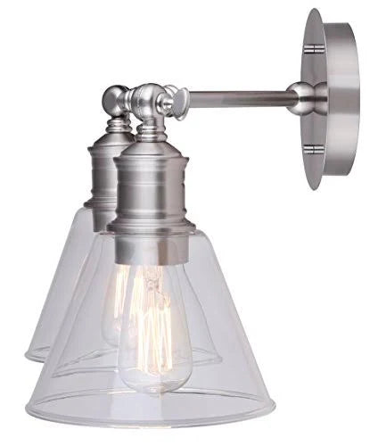 Brushed Nickel 2 Light Vanity N9403