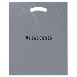 250 Custom Plastic Die Cut Bag 9x22 X 13x22 Q381158