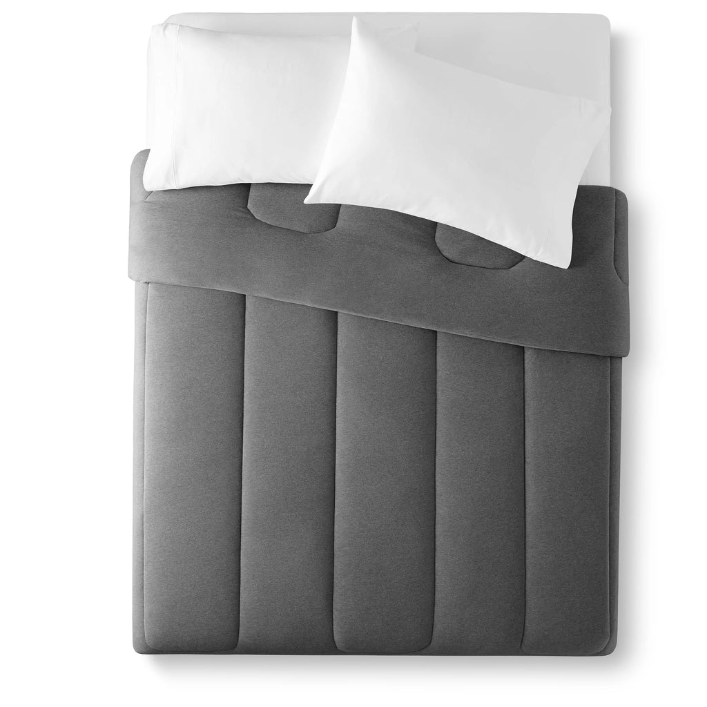 Charcoal Jersey Knit Comforter Full/Queen H631242