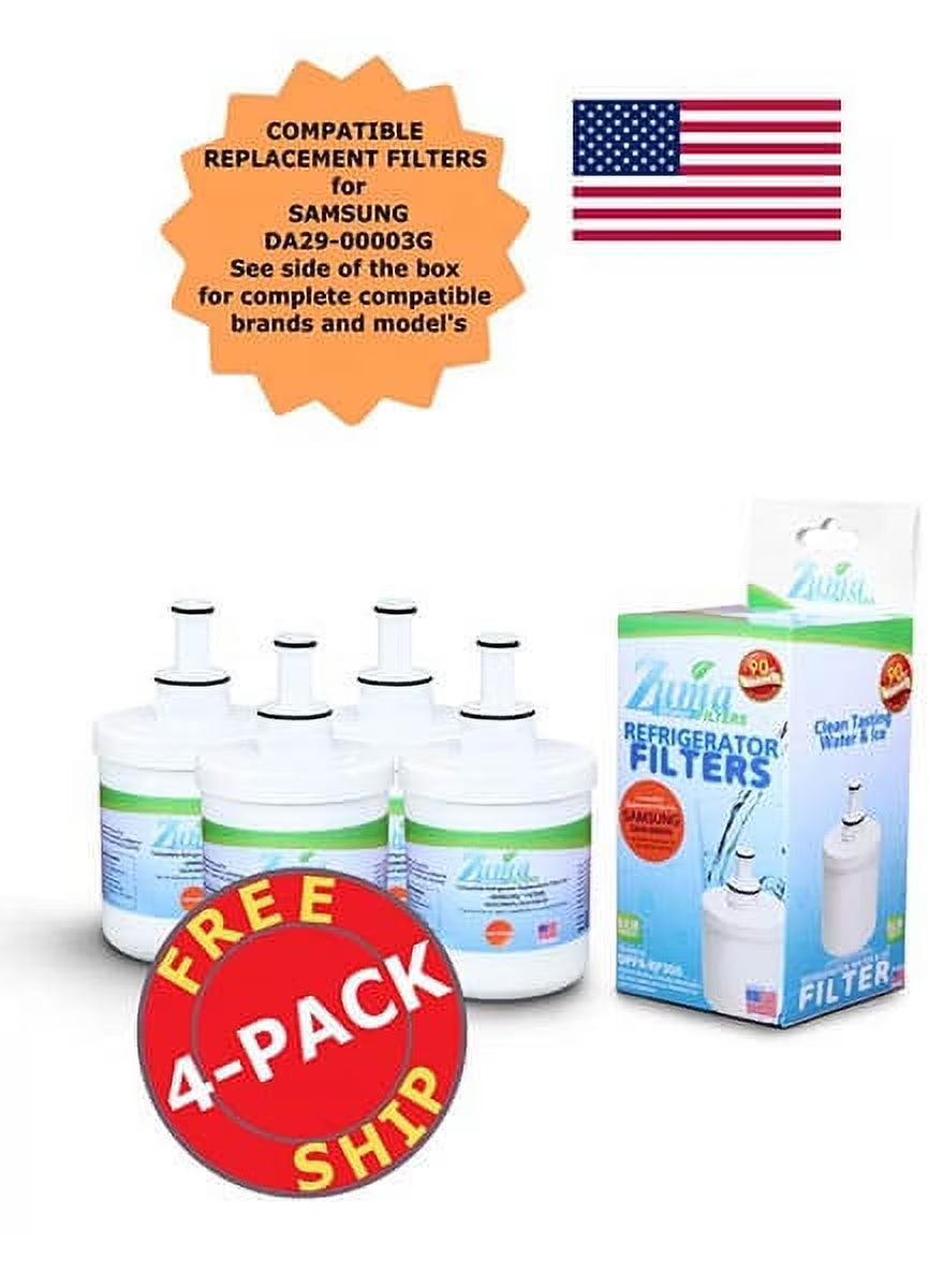 4 Pack Water and Ice Filter K1271