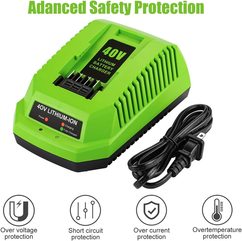 40V 6.0Ah Battery Pack of 2 X33404