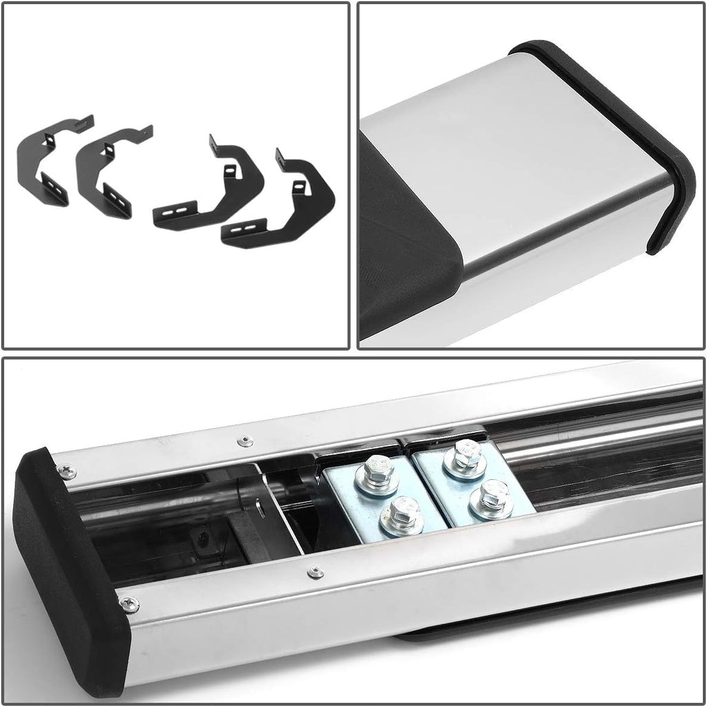 Polished Chrome Stainless Steel Side Step Nerf Bar Running Boards P8562