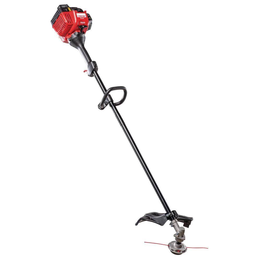 25 CC Gas 2-Cycle Straight Shaft Trimmer with Fixed Line Trimmer Head A4038