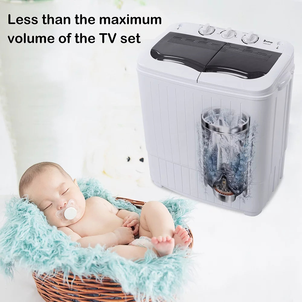Portable Compact Semi-automatic Washing Machine N8899