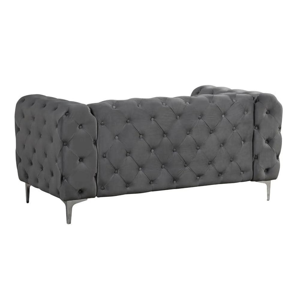 Velvet Loveseat Sofa N806