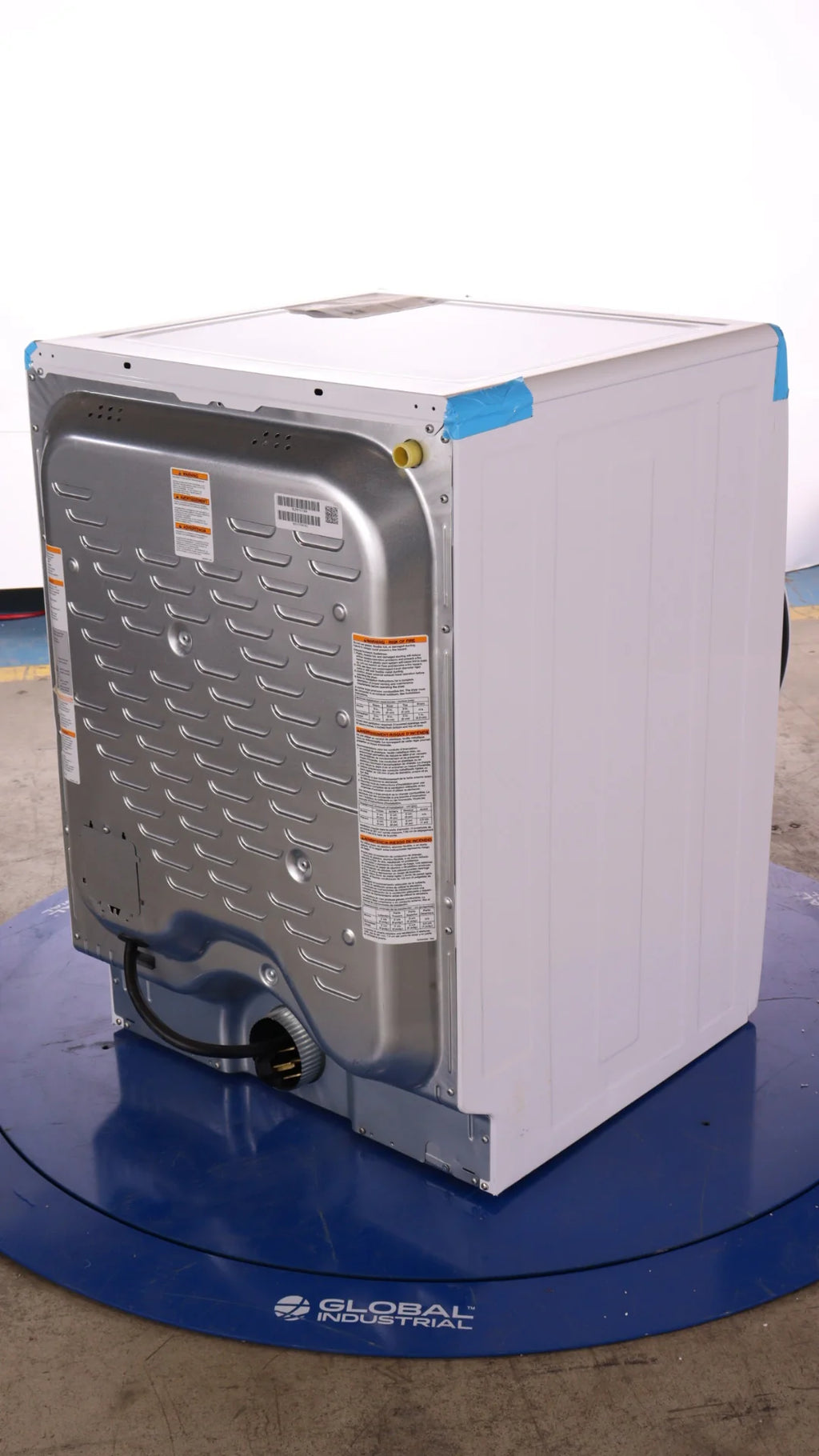 8.0 Cu. Ft. White Front Load Electric Dryer N408