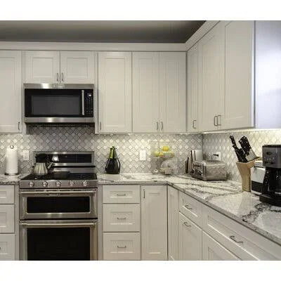 White Shaker Style Kitchen Wall Cabinet 1-Door M83736