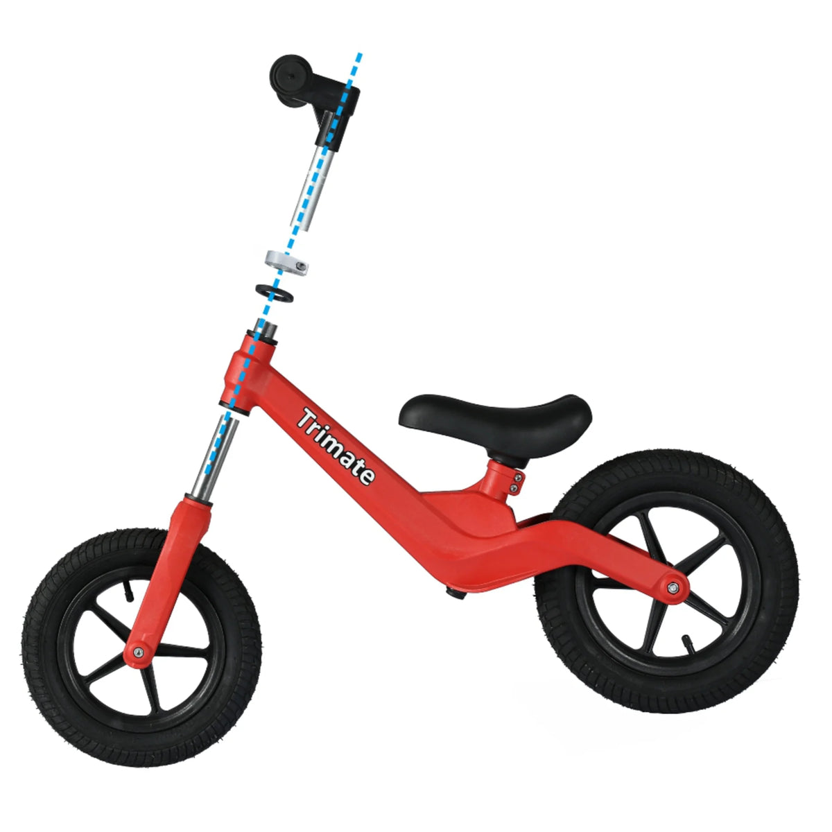 Red No Pedal Toddler Balance Bike 12 Inflated Tire T198440