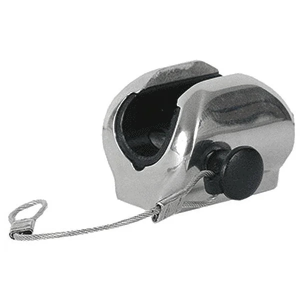 Flat Deck Hinge with Pin & Lanyard for 7/8" Tube P81246