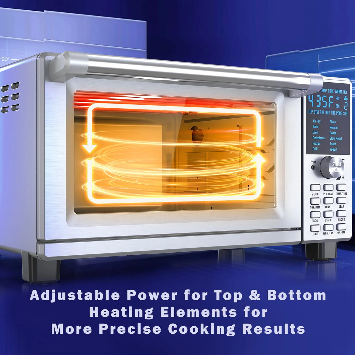 30-Qt 12-in-1 Air Fryer Toaster Oven L2094