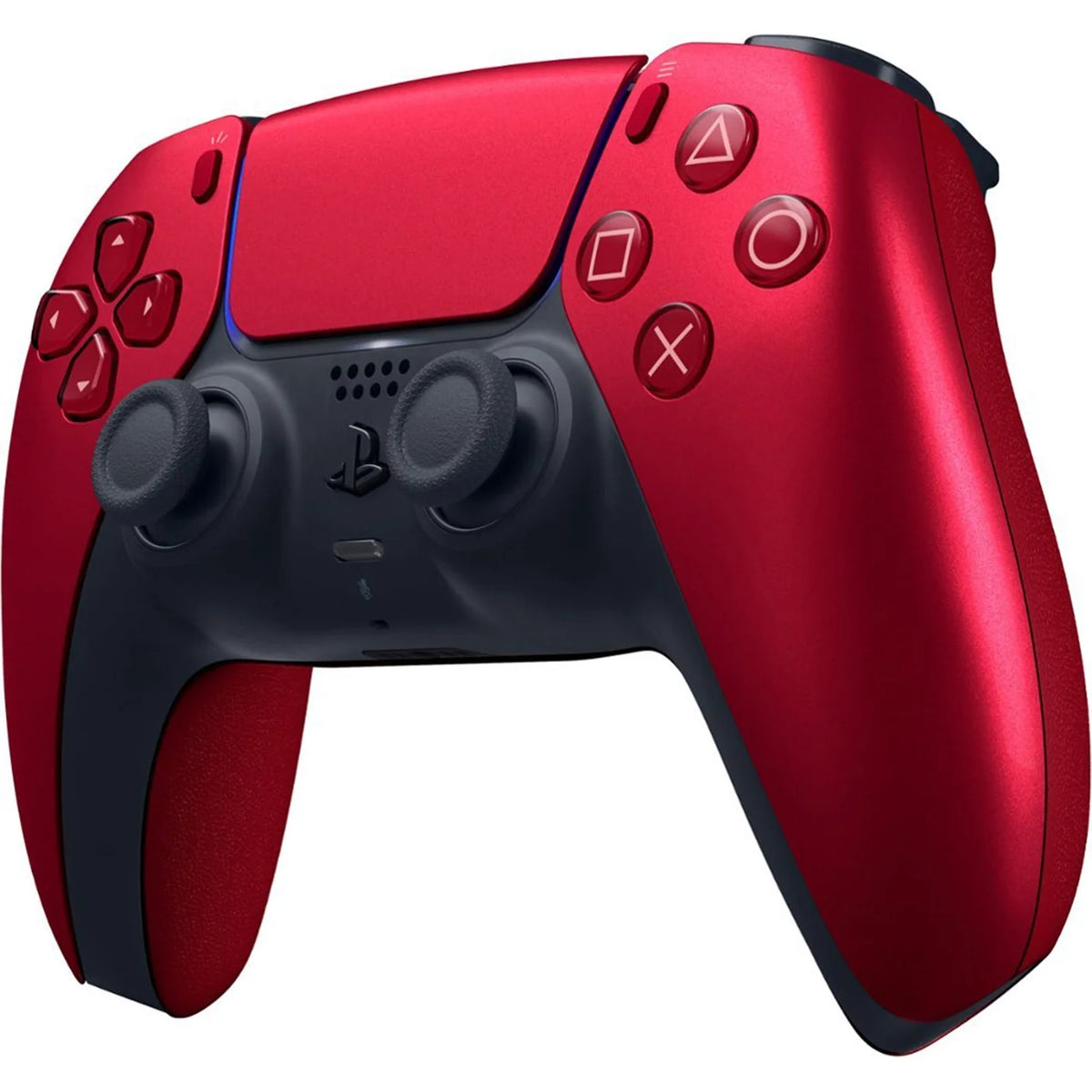 PlayStation 5 Slim Disc Bundle with Extra Volcanic Red Controller and Surge Wireless Keypad M691565