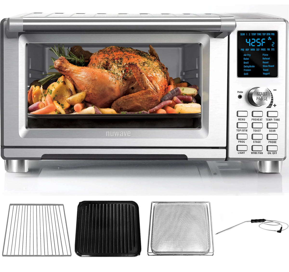 30-Qt 12-in-1 Air Fryer Toaster Oven L2094